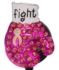 Dazzle Retractable Badge Reel - Fight Against Breast Cancer

Show your support for breast cancer awareness with this dazzle retractable badge reel. Featuring a beautiful, sparkling design, it’s a stylish way to honor a meaningful cause while keeping your essentials handy.
