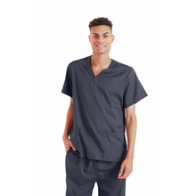 Banu John Unisex V-Neck Medical Scrub Top