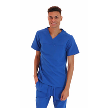 Banu John Unisex V-Neck Medical Scrub Top