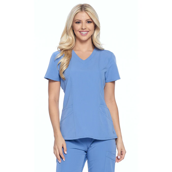 Banu Kate V-Neck Medical Scrub Top for Women