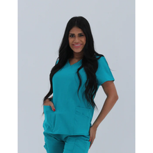 Banu Kate V-Neck Medical Scrub Top for Women